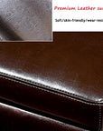 Cube Leather Storage Ottoman - From Where - 