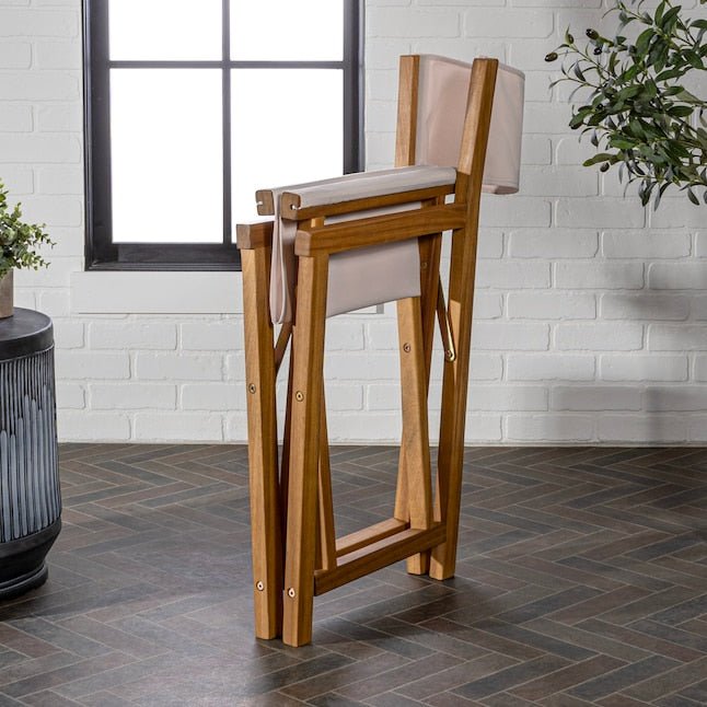 Cukor Teak Wood Director's Chair - From Where - 