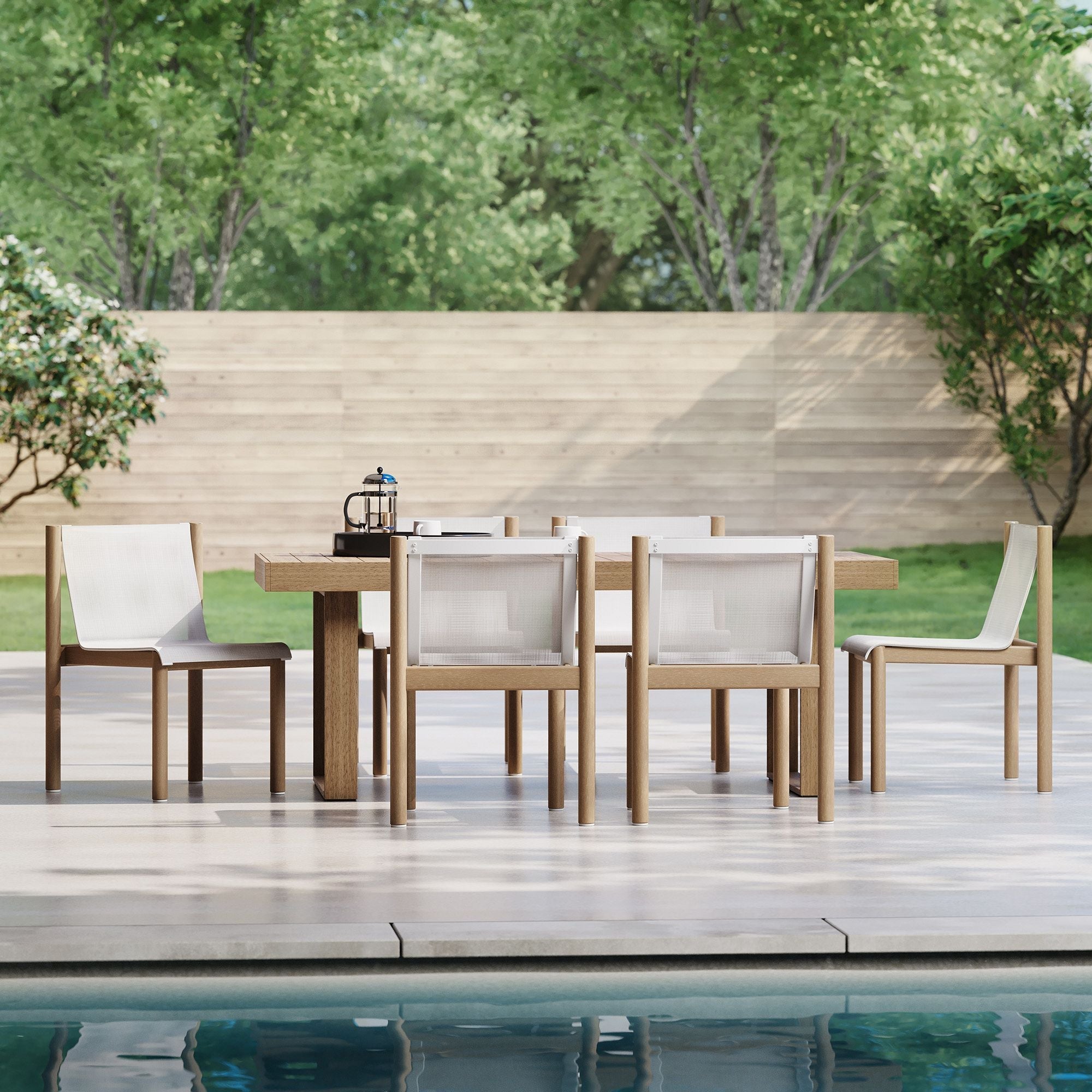Cusco Stacking Dining Chair (Set of 2) - From Where - 