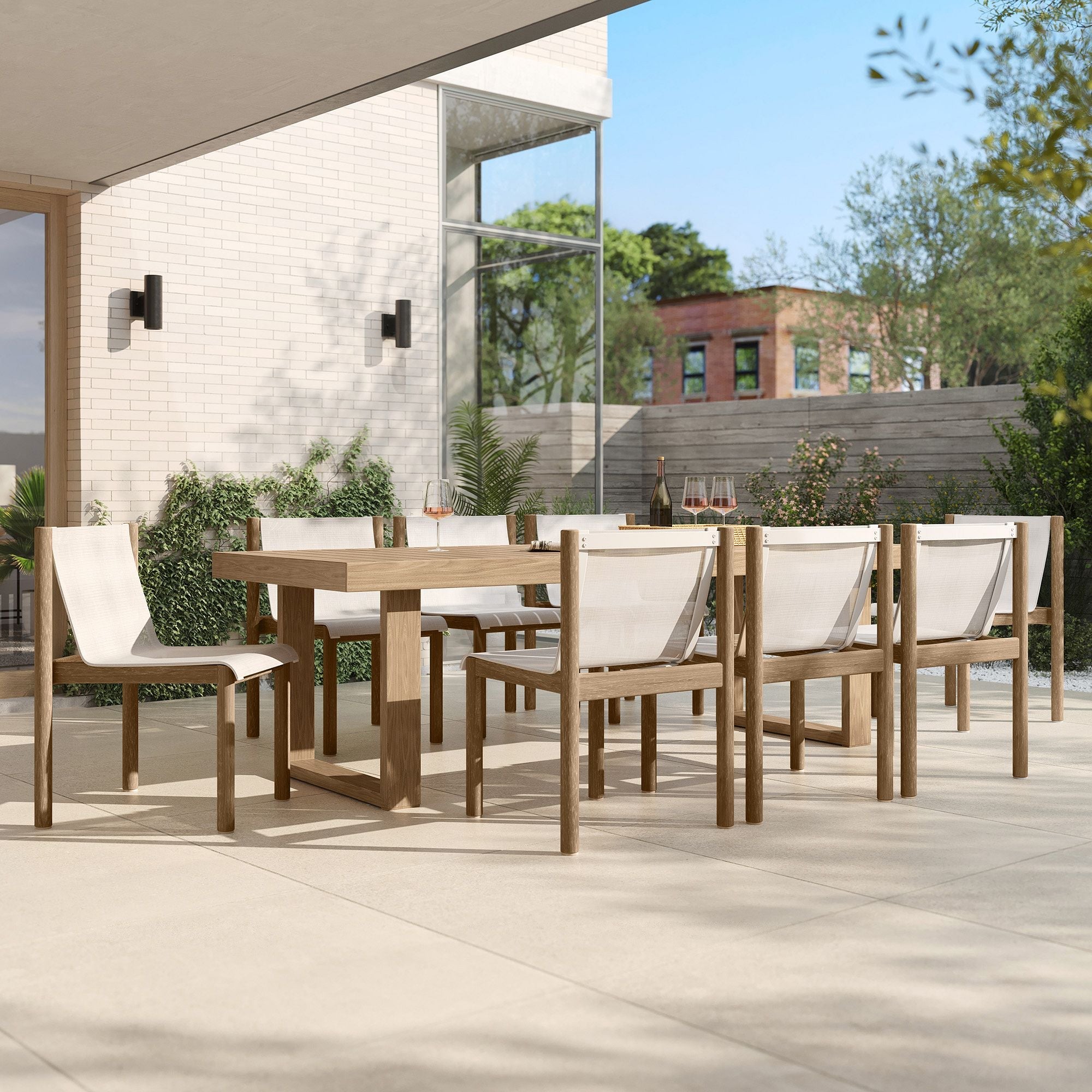 Cusco Stacking Dining Chair (Set of 2) - From Where - 
