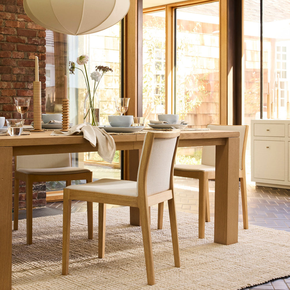 Cutler Oak Extendable Dining Table (72&quot;–92&quot;) - From Where - 