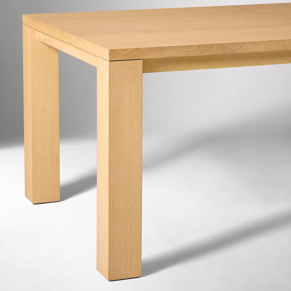 Cutler Oak Extendable Dining Table (72&quot;–92&quot;) - From Where - 