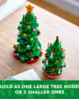 LEGO Christmas Tree Toy Building Set for Kids, Collectible Holiday Decor, 2 Building Options, 40573
