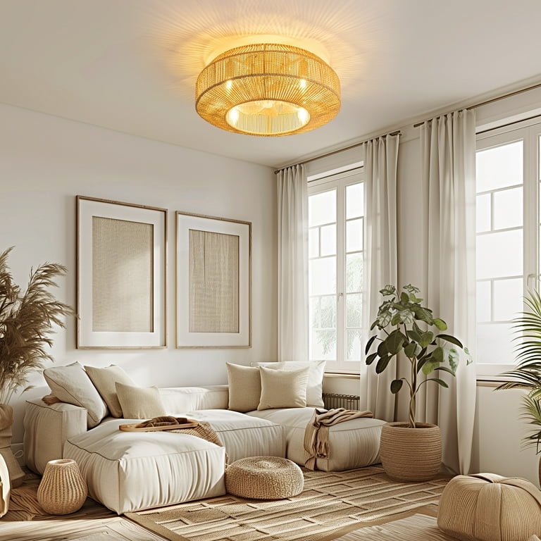 https://www.walmart.com/ip/HOOMEDELIER-20-Indoor-Gold-6-Speed-Boho-Rattan-Caged-Ceiling-Fan-with-Light-and-Remote-Control-Flush-Mount-Ceiling-Fan/17111523126