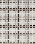Scarletta Plaid Tasseled Rug | Ivory