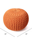Dadash Upholstered Pouf - From Where - 