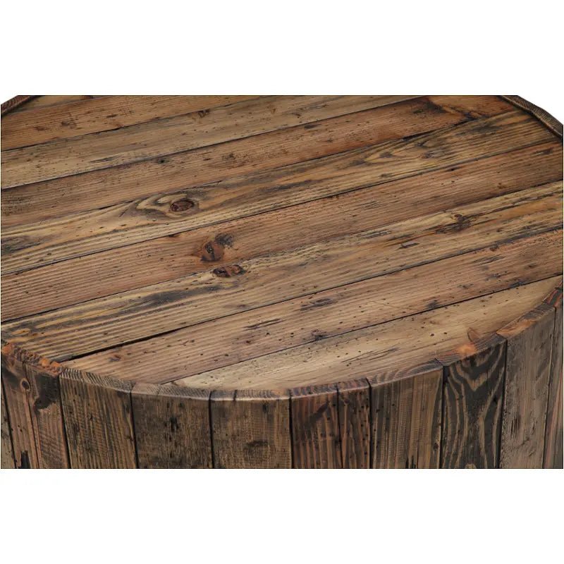 Dakota Round End Table - From Where - 