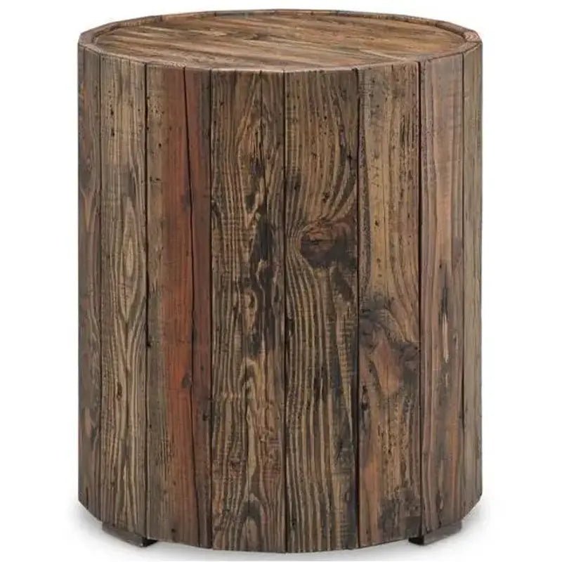 Dakota Round End Table - From Where - 