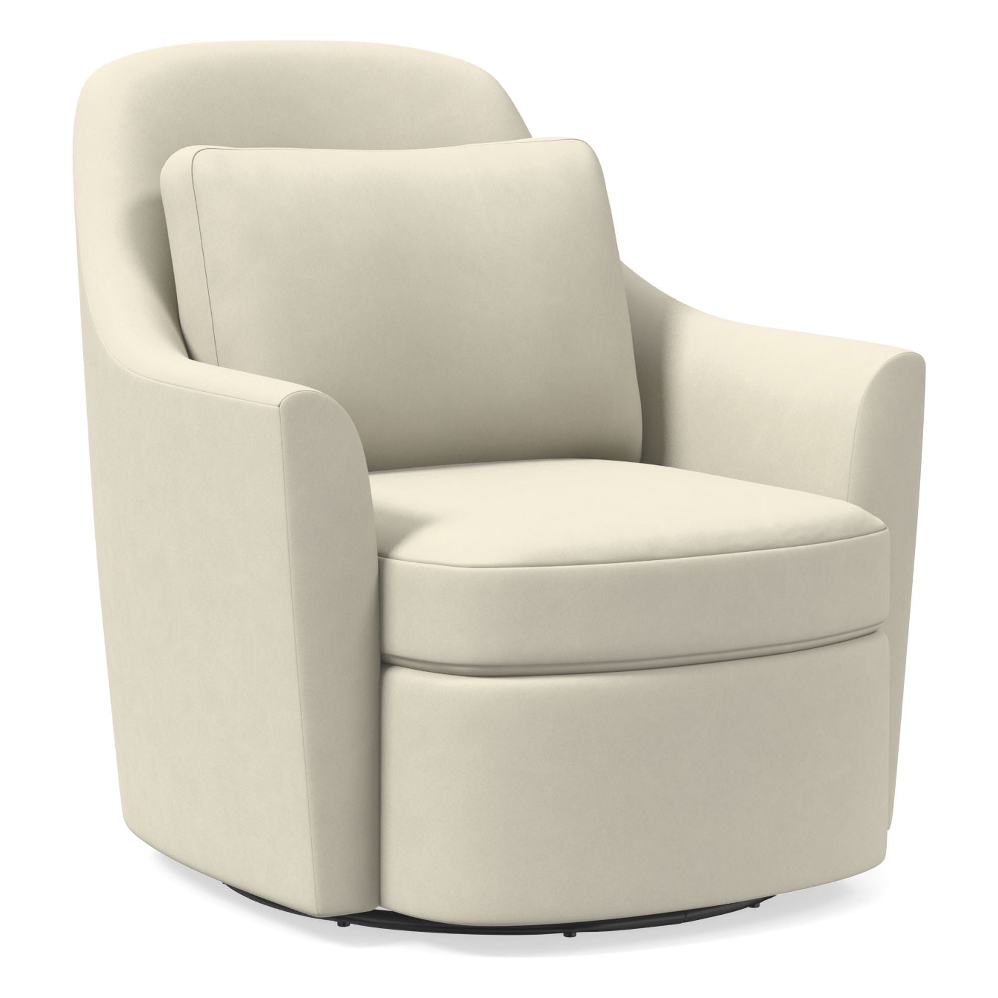 Dallas Leather Swivel Chair - From Where - 