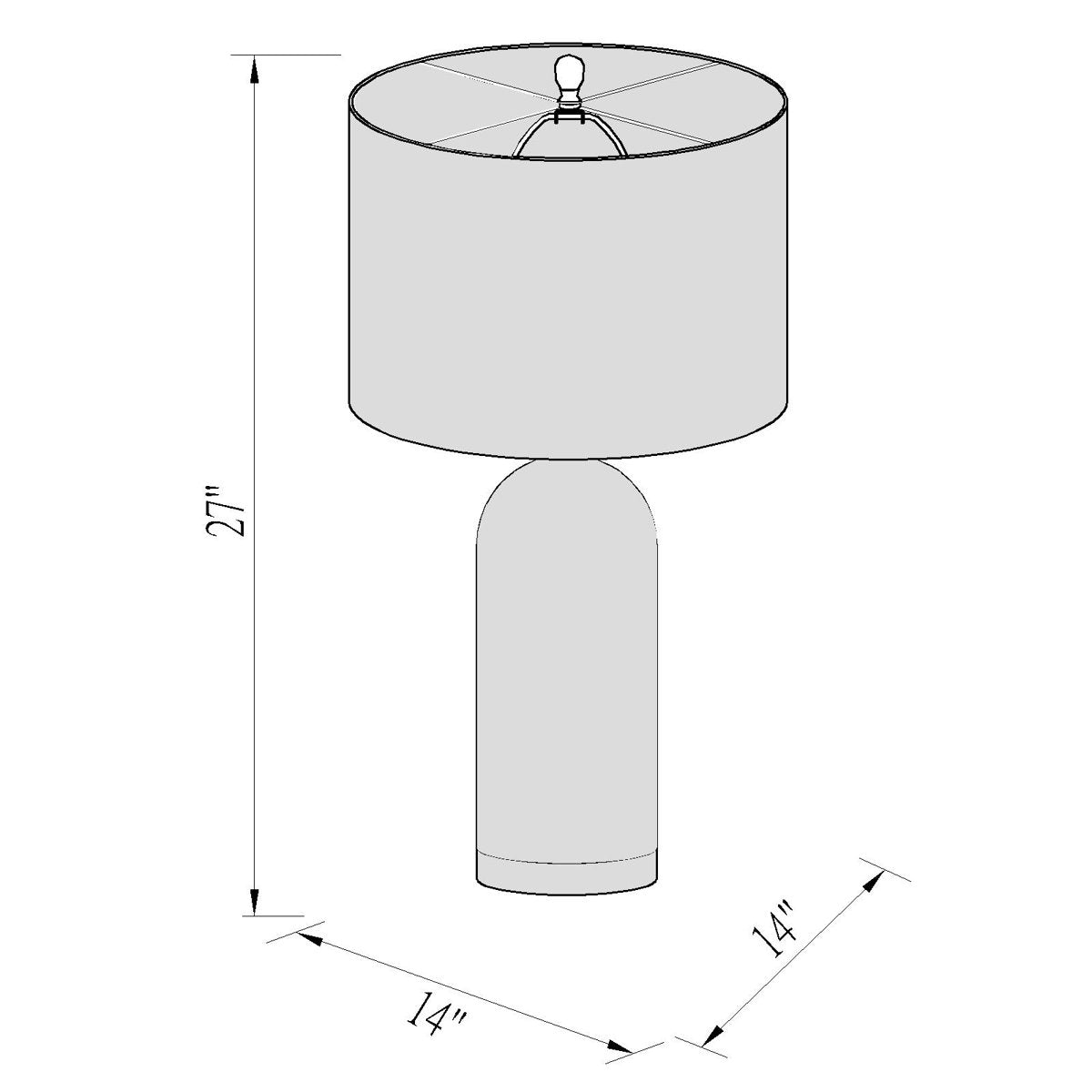 Dalli Table Lamp - From Where - 