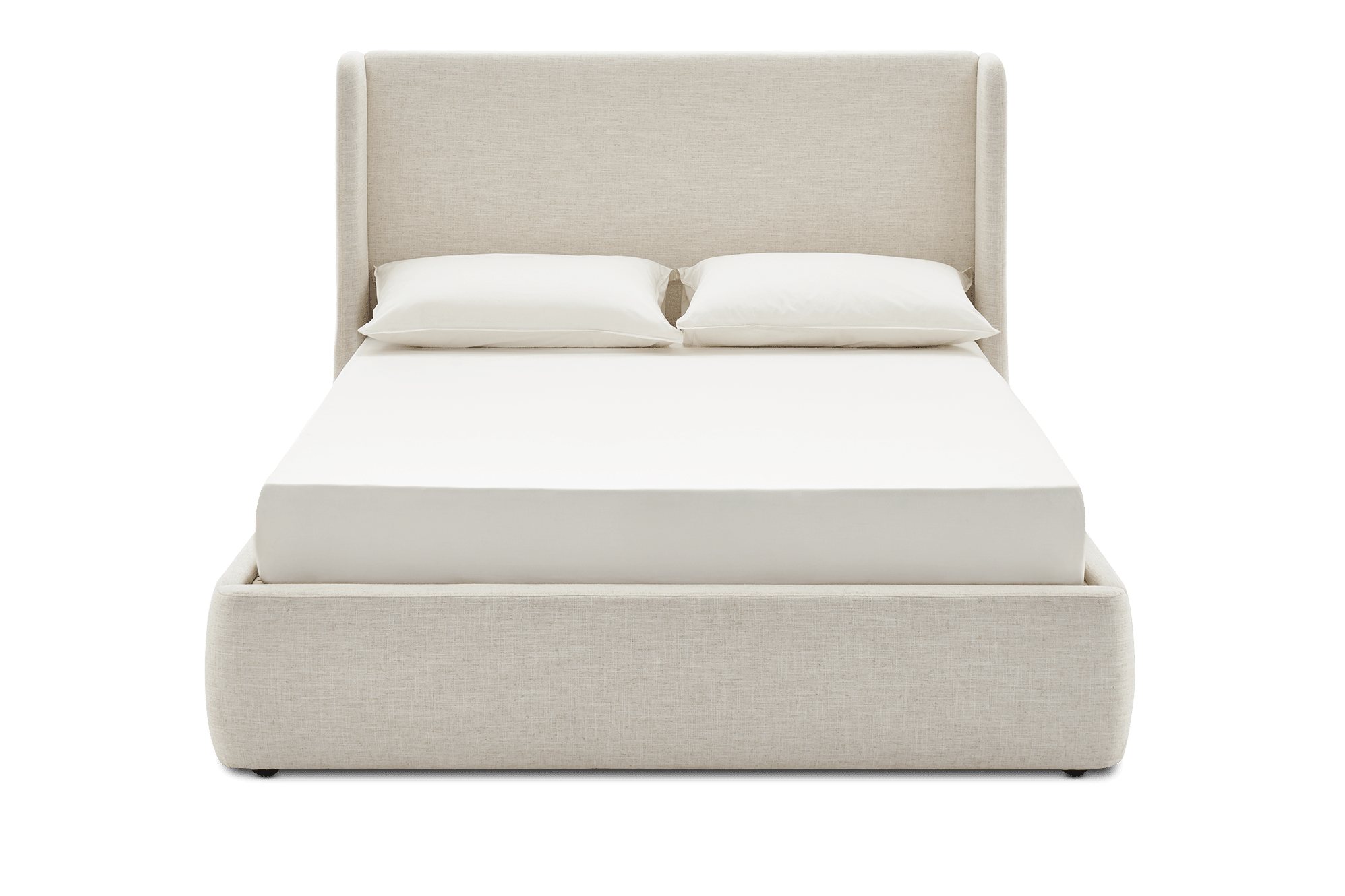Dalton Bed with Wingback Headboard - From Where Finds -