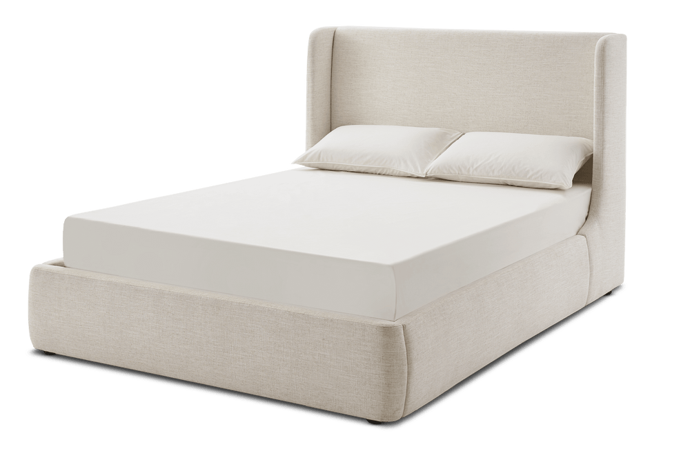Dalton Bed with Wingback Headboard - From Where Finds -