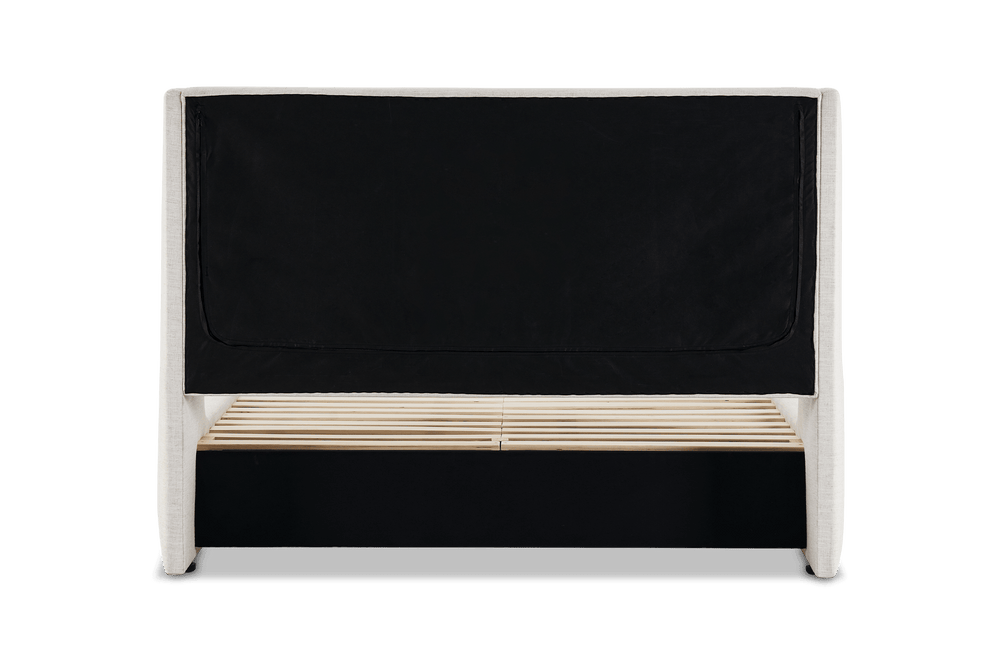 Dalton Bed with Wingback Headboard - From Where Finds -