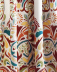Damask Print Bohemian Style Curtain - From Where - 