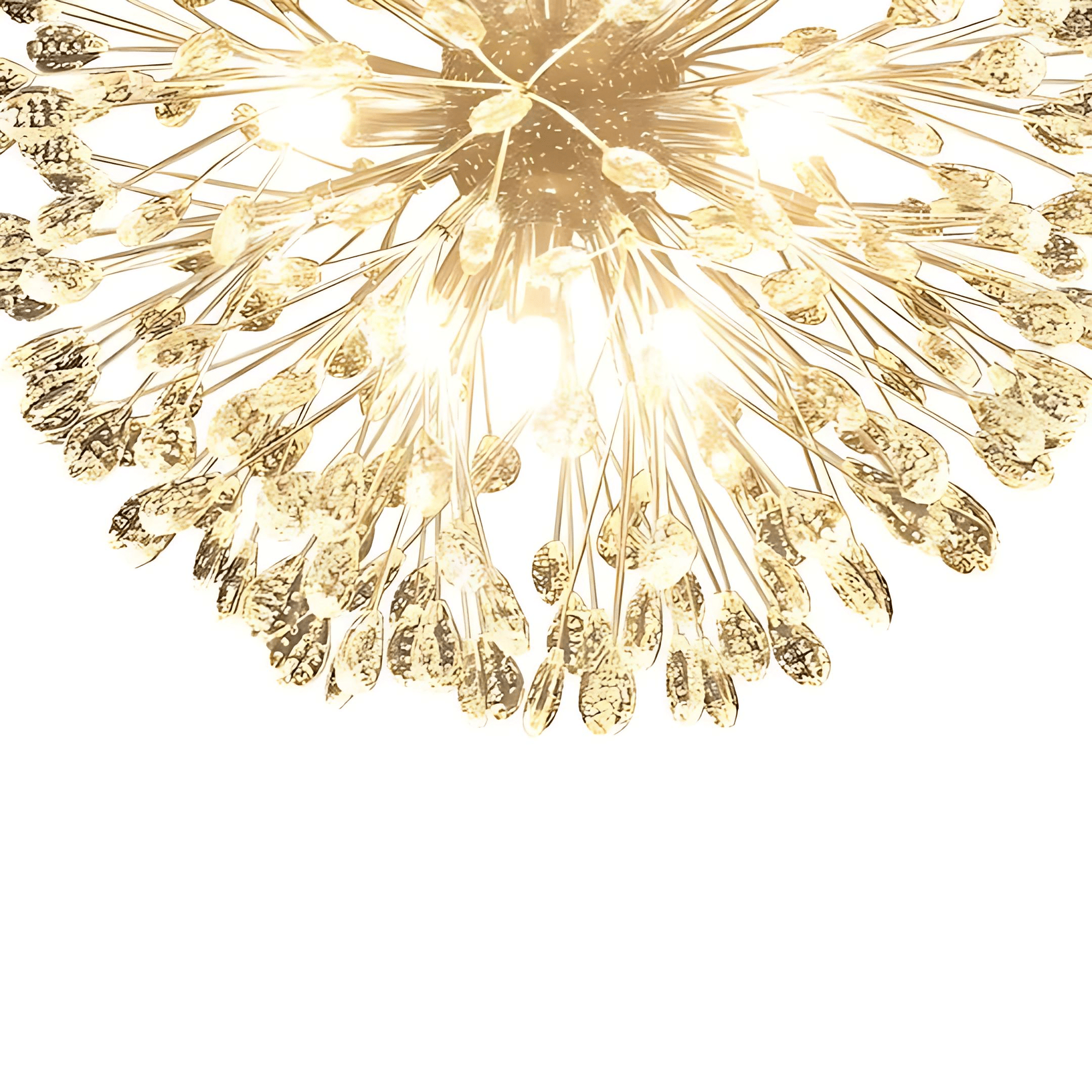 Dandelion Crystal Firework Chandelier - From Where - 