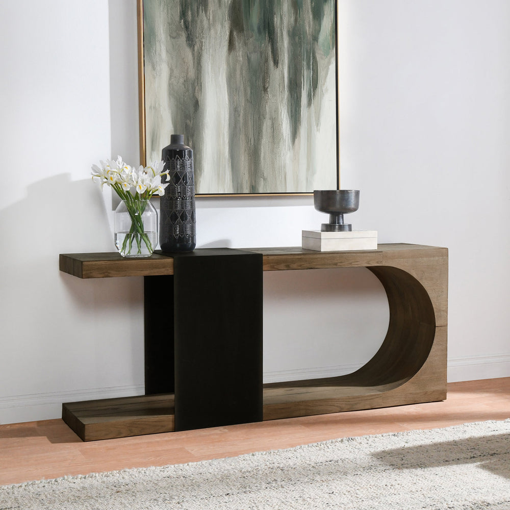 Danica Rectangle Console Table - From Where Finds - 