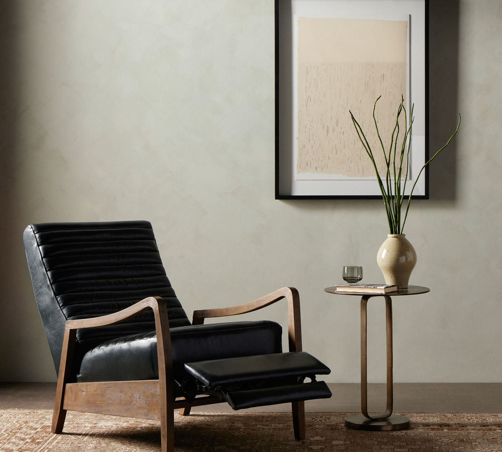 Daphne Leather Recliner - From Where Finds -