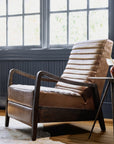 Daphne Leather Recliner - From Where Finds - 