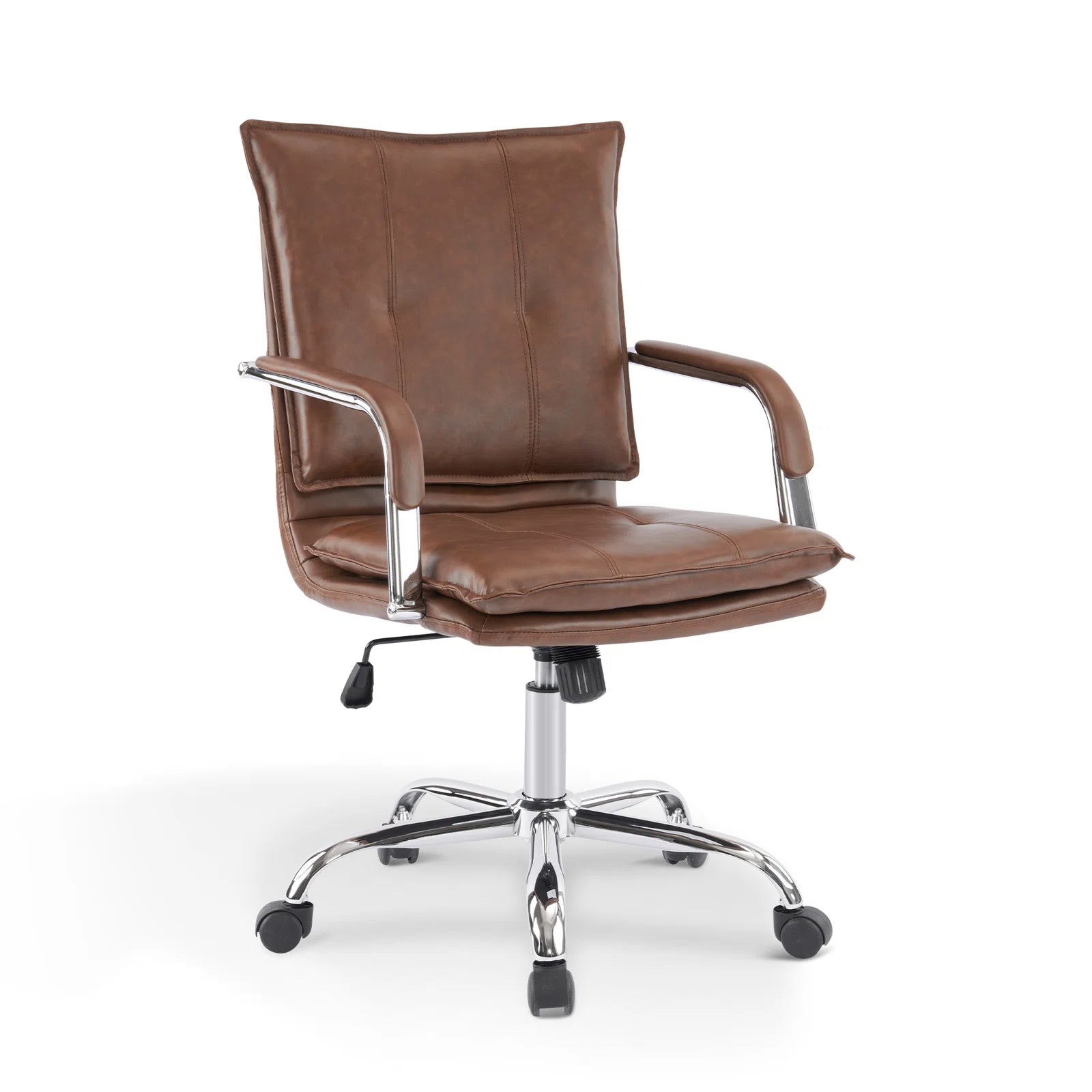 Dareece Leather Task Chair - From Where - 