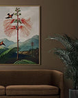 Dark Floral Wall Art (X - Large) - From Where - 