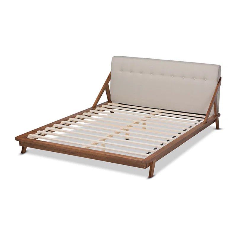Dawniel Tufted Low Profile Platform Bed - From Where - 