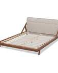 Dawniel Tufted Low Profile Platform Bed - From Where - 