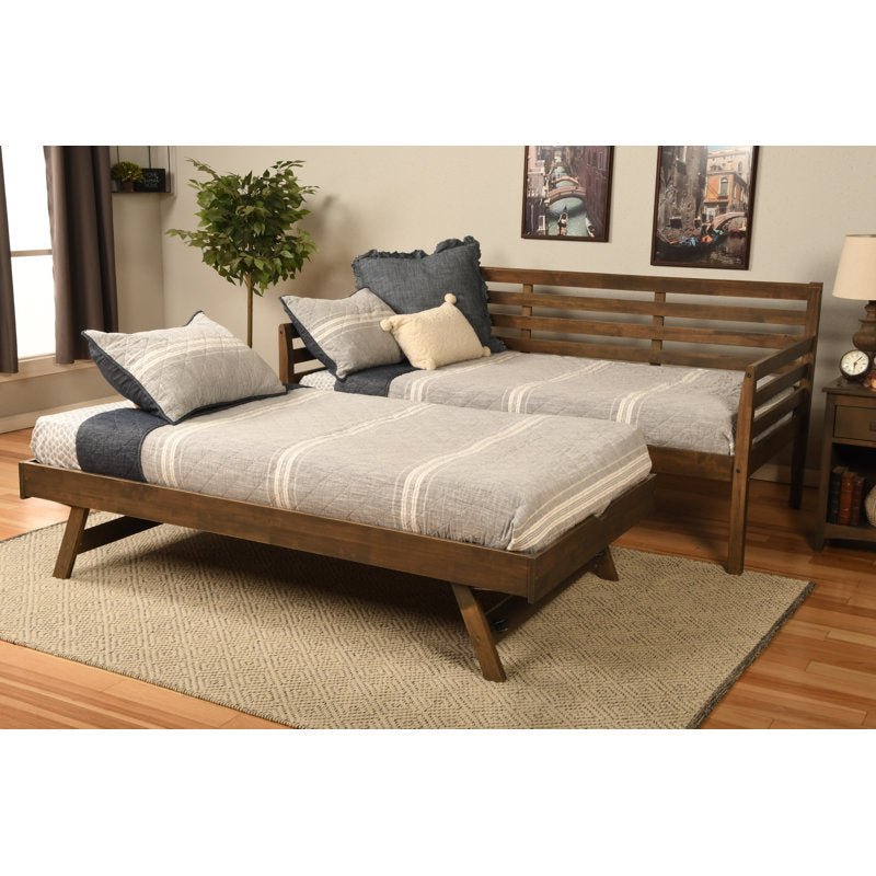 Daybed with Pop Up Trundle Bed - From Where - 
