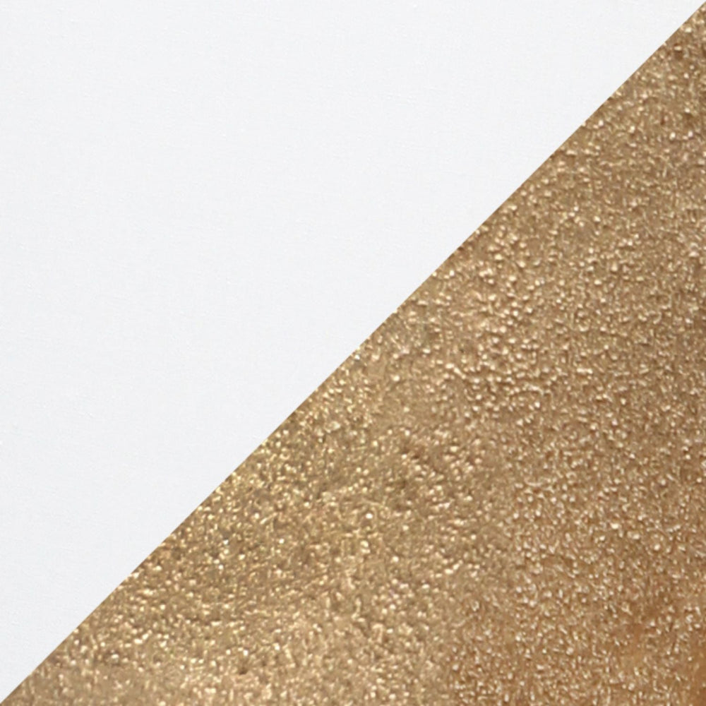 Mod Lighting and Decor Geometrical Wired Table Lamp with Tapered Shade - 19.75" - Bronze and White