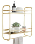 Deco Curve Metal Wall Shelves - From Where - 