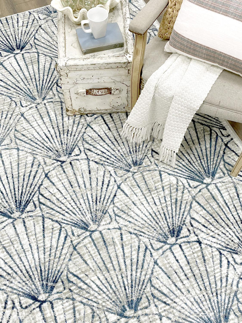 Deco Shells – Natural Rug - From Where Finds - 