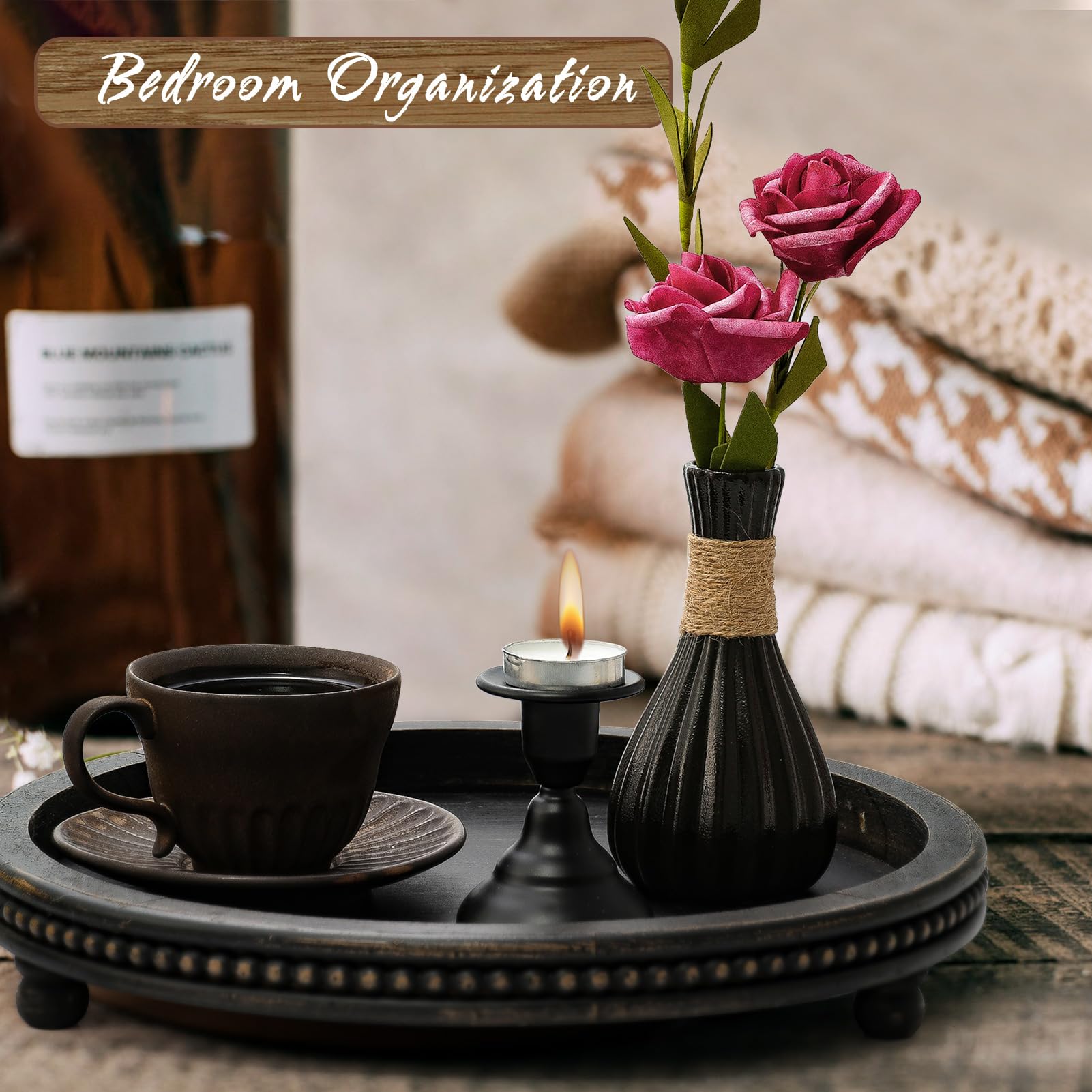 Decorative Beaded Tray Decor - From Where - 