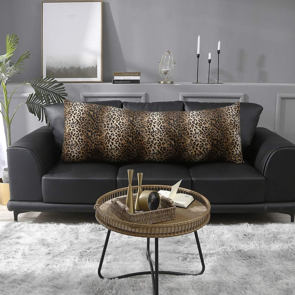 Decorative Cheetah Body Pillow Cover - From Where - 
