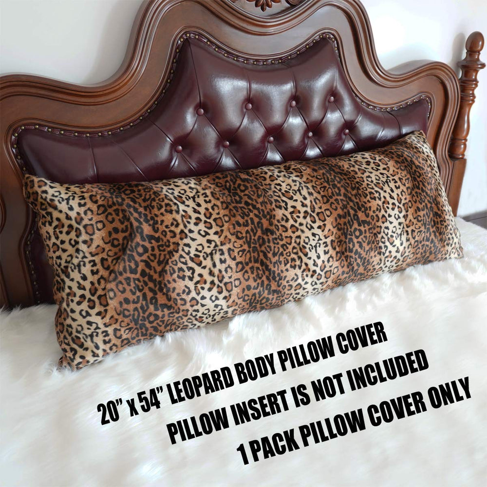 Decorative Cheetah Body Pillow Cover - From Where - 
