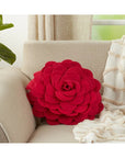Decorative Flower Throw Pillow - From Where - 
