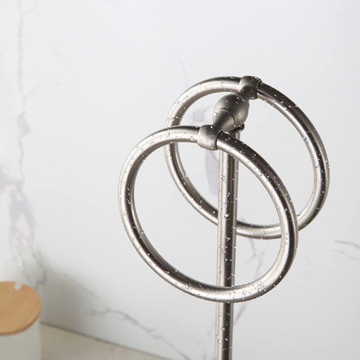 Decorative Standing Towel Ring - From Where - 
