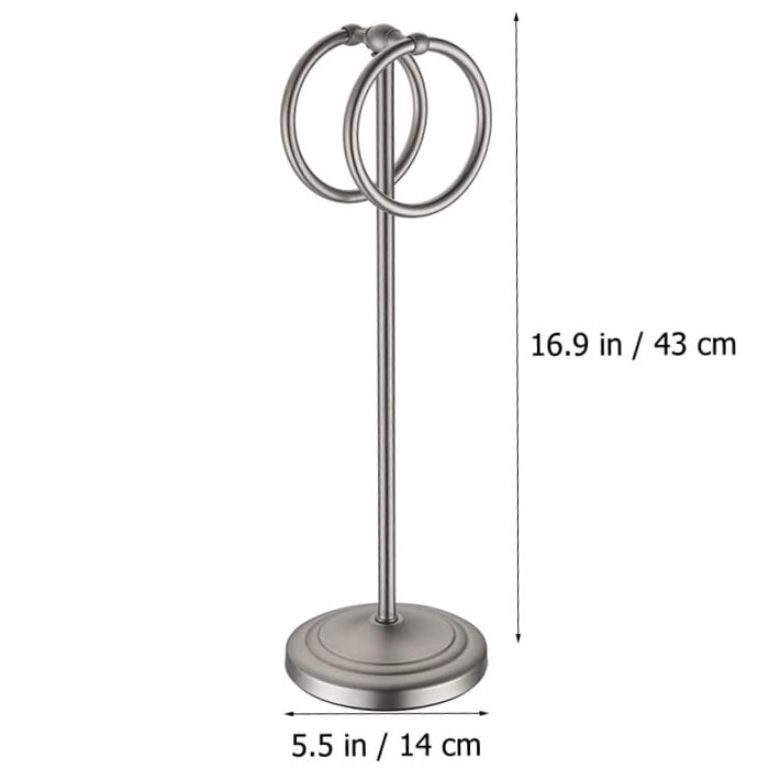 Decorative Standing Towel Ring - From Where - 