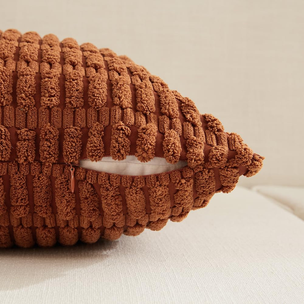 Decorative Throw Pillow Covers (Set of 2) - From Where - 