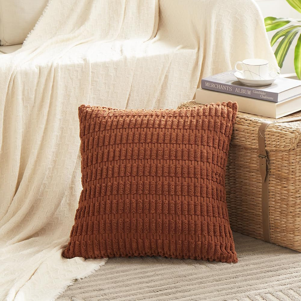 Decorative Throw Pillow Covers (Set of 2) - From Where - 
