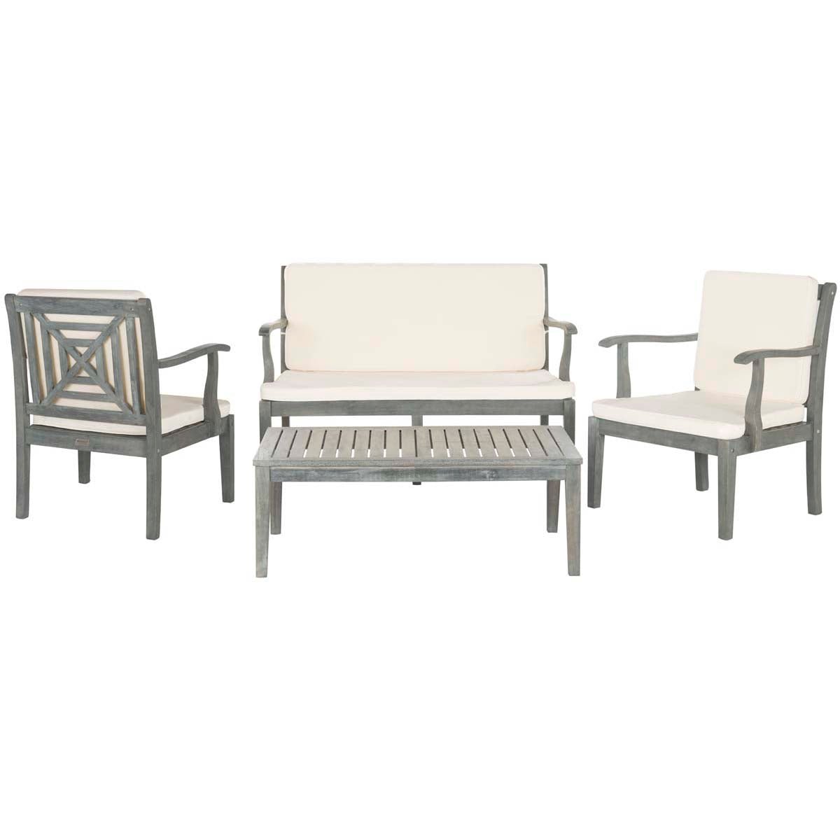 Del Mar 4 - Piece Outdoor Set - From Where - 