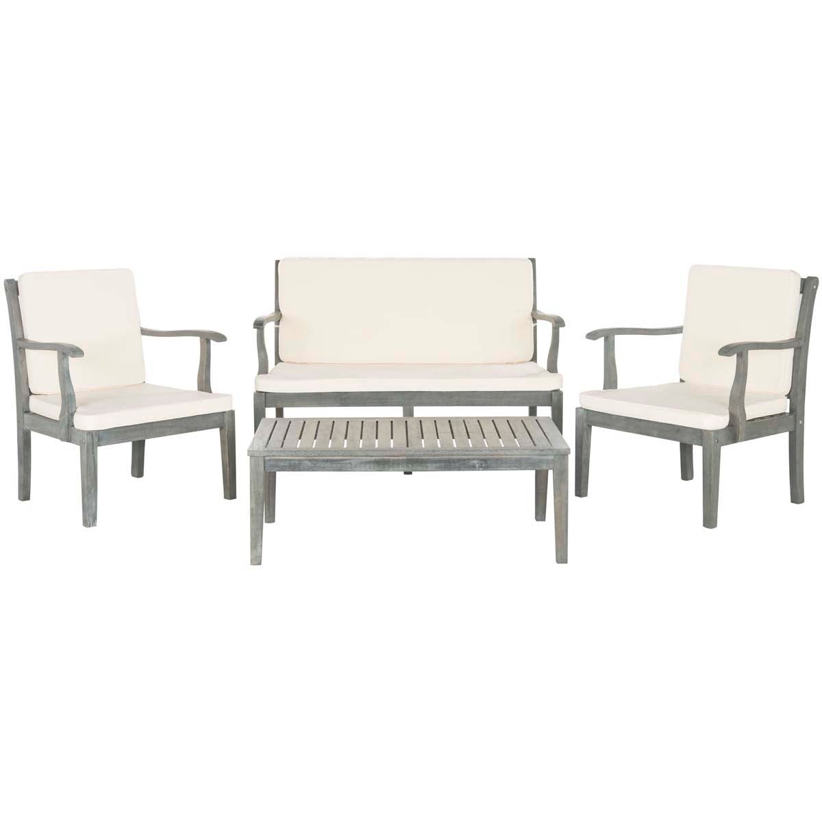 Del Mar 4 - Piece Outdoor Set - From Where - 