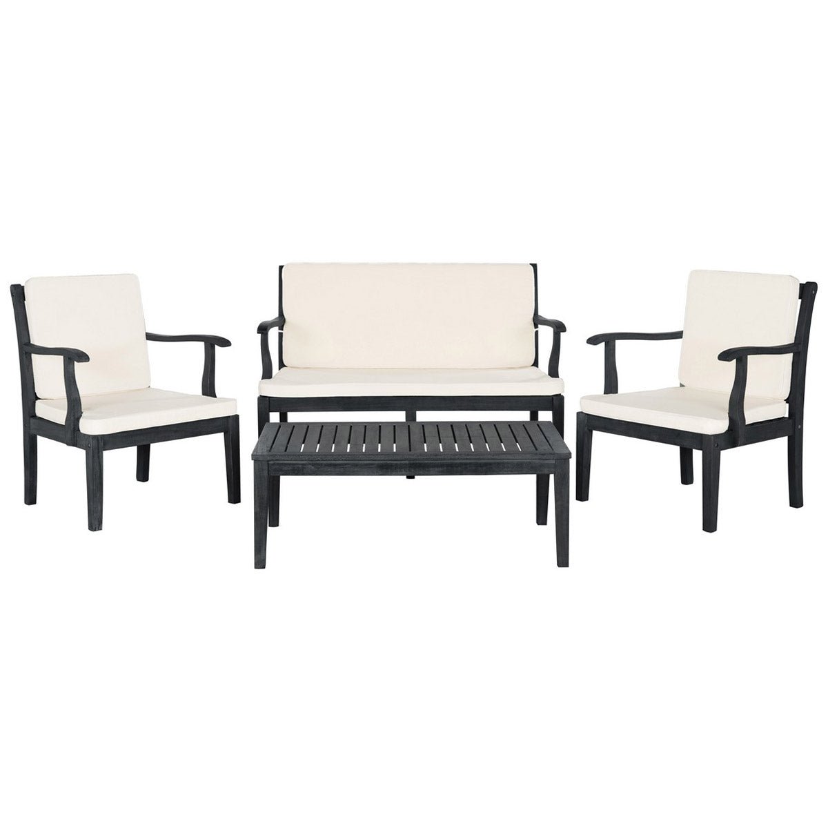 Del Mar 4 - Piece Outdoor Set - From Where - 