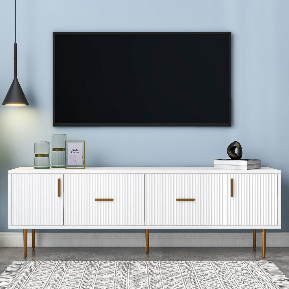 Delicate TV Stand for TV up to 75in - From Where Finds - 