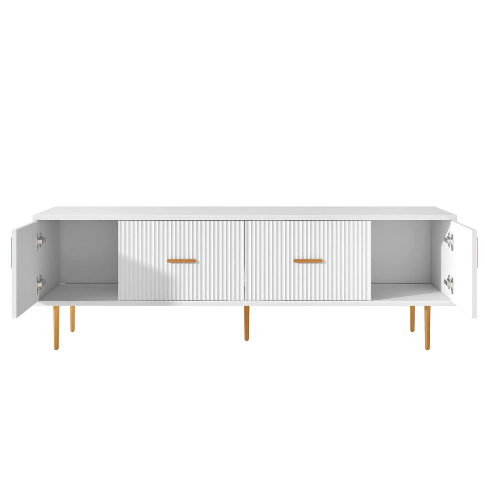 Delicate TV Stand for TV up to 75in - From Where Finds - 