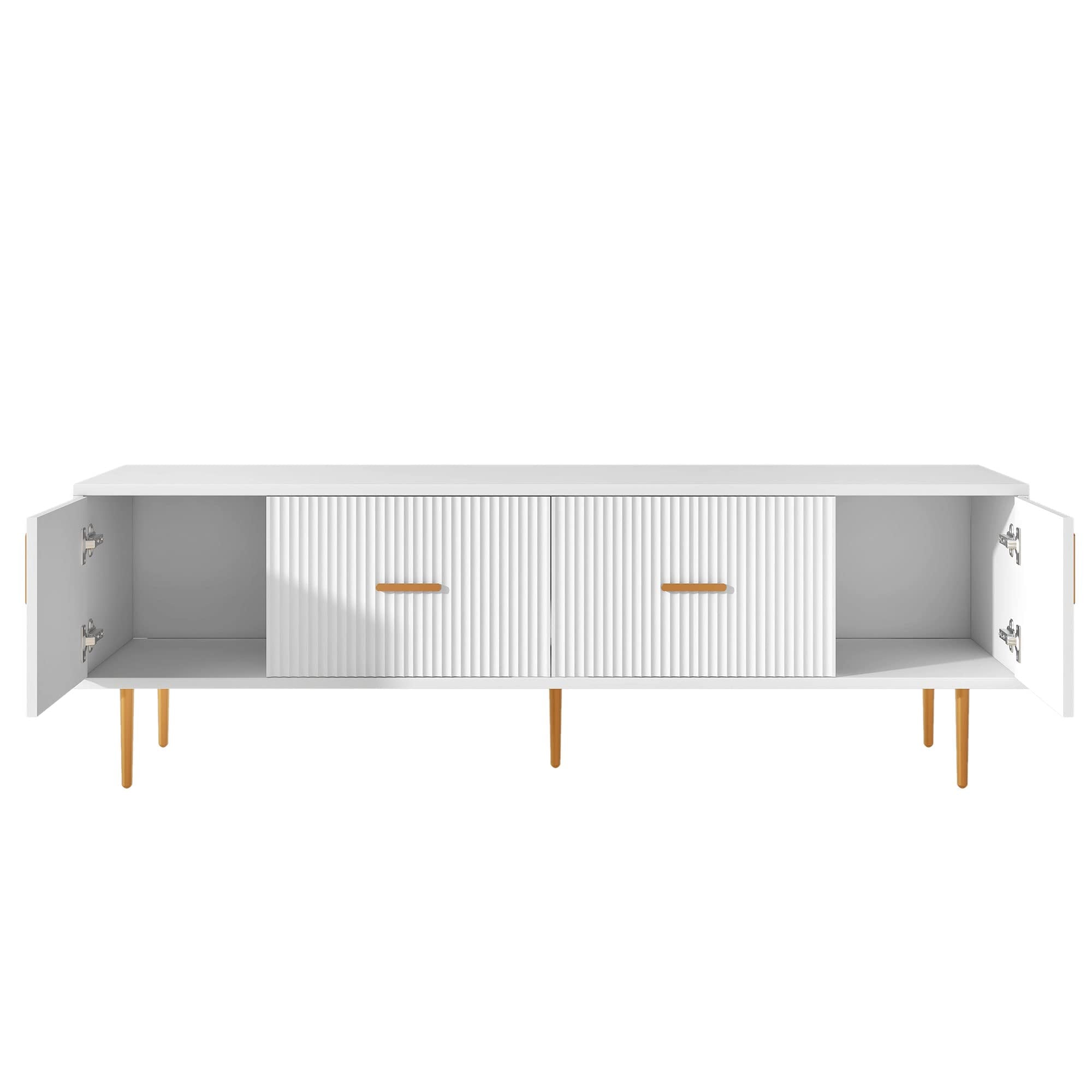 Delicate TV Stand for TV up to 75in - From Where Finds - 
