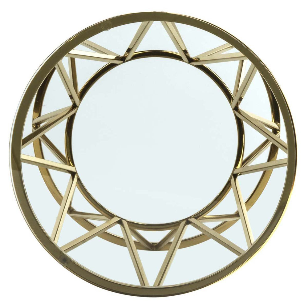 Delsy Glass Top End Table - From Where Finds - 