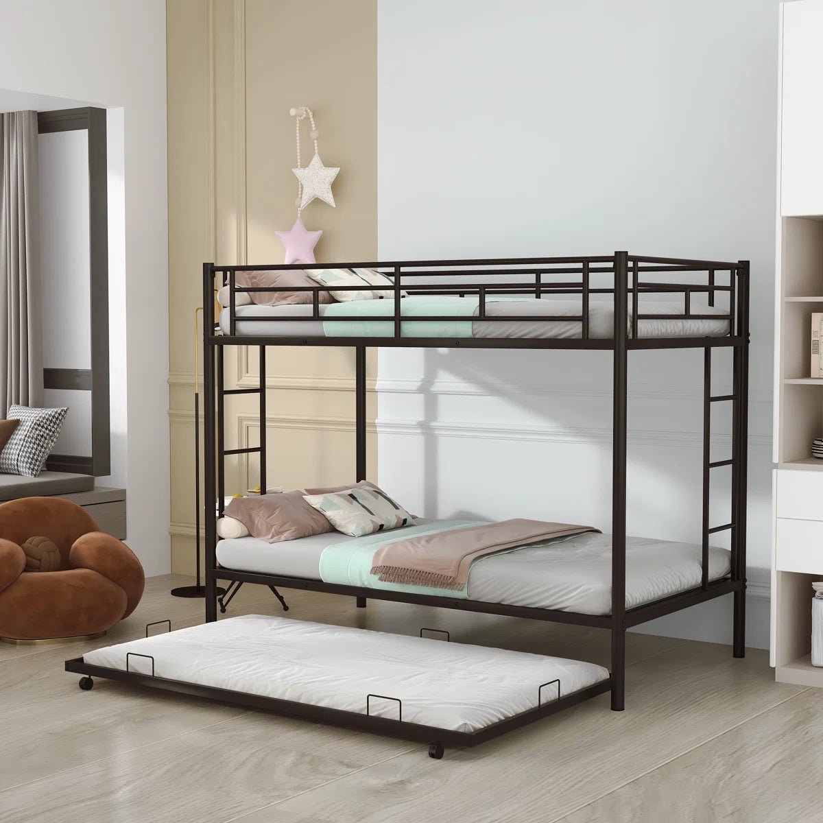 Denali Twin Bunk Bed with Trundle - From Where - 
