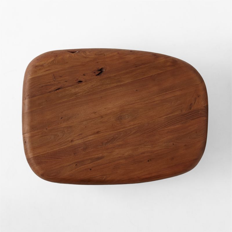 Derrico 46" Acacia Wood Coffee Table - From Where - 