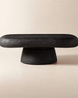 Derrico 46" Acacia Wood Coffee Table - From Where Finds -
