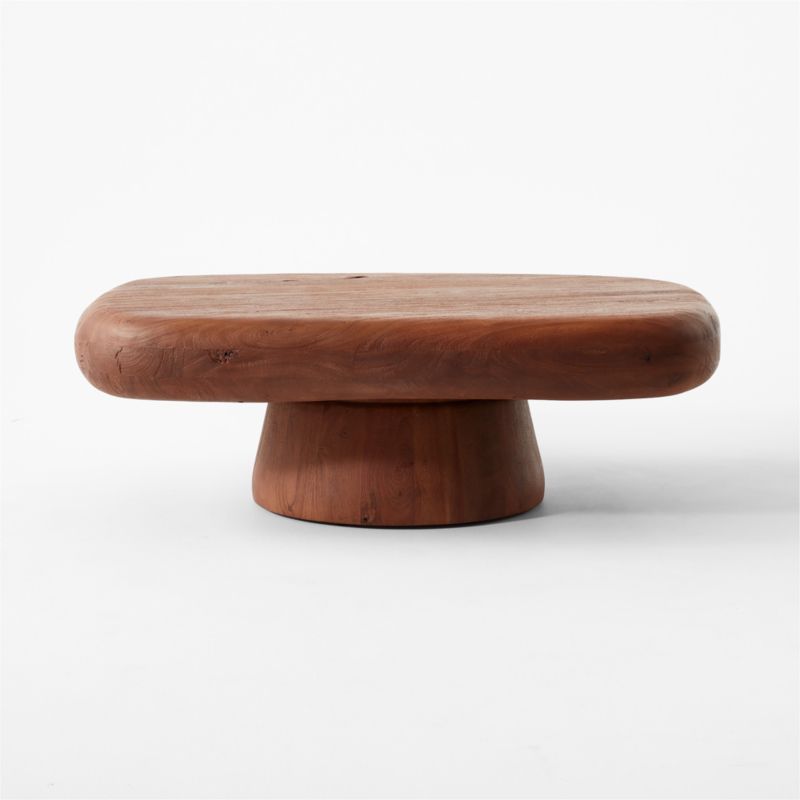 Derrico 46&quot; Acacia Wood Coffee Table - From Where - 