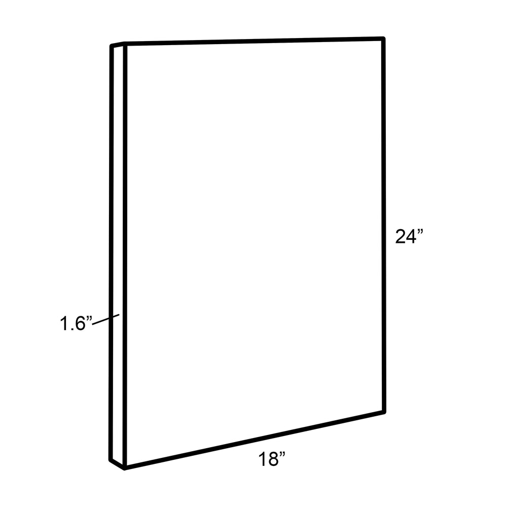 DesignOvation Sylvie Palm Trees and Sun Framed Canvas Wall Art by Kendra Dandy, 18x24 Gold, Coastal Wall - Mounted Home Decor - From Where - 
